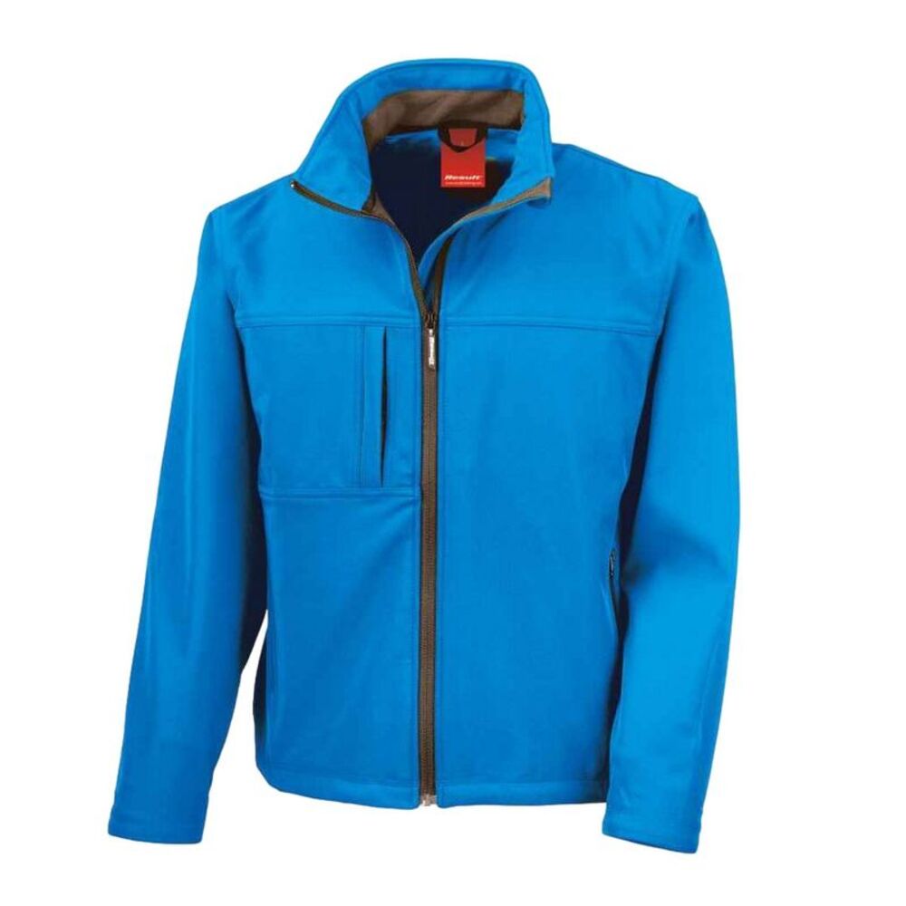 Result Mens Classic Soft Shell Jacket / Azure